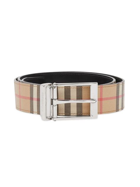 burberry pattern belt|burberry belt saks off 5th.